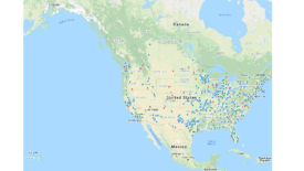 Webb Analytics 2021 Report Map