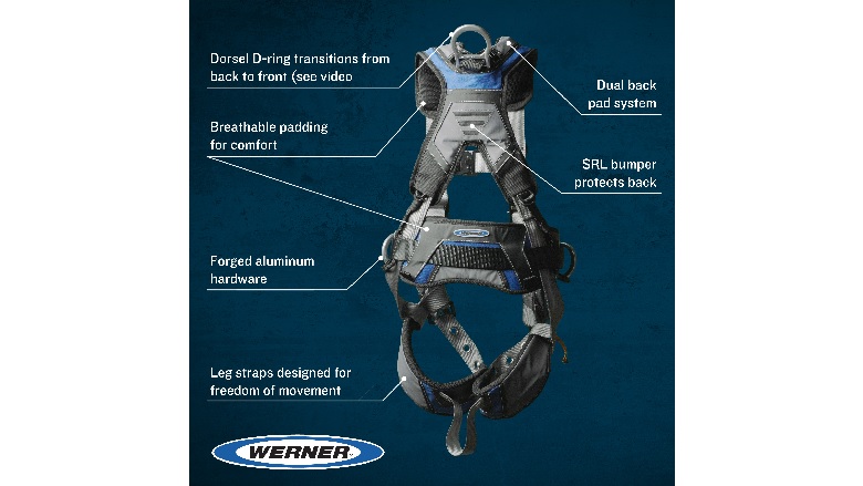 Werner Releases High-Performance ProForm SP Full Body Harness with