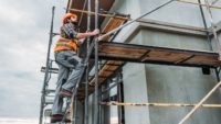 Person On Scaffolding Getty Images