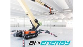 JLG Bi-Energy Compact Crawler Boom Lift Option