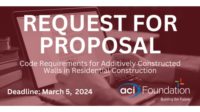 ACI Foundation Request for Proposals on Behalf of ACI Innovation Task Group 93-12