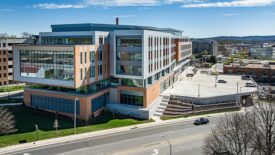 Gilbert Street Building on Virginia Tech campus