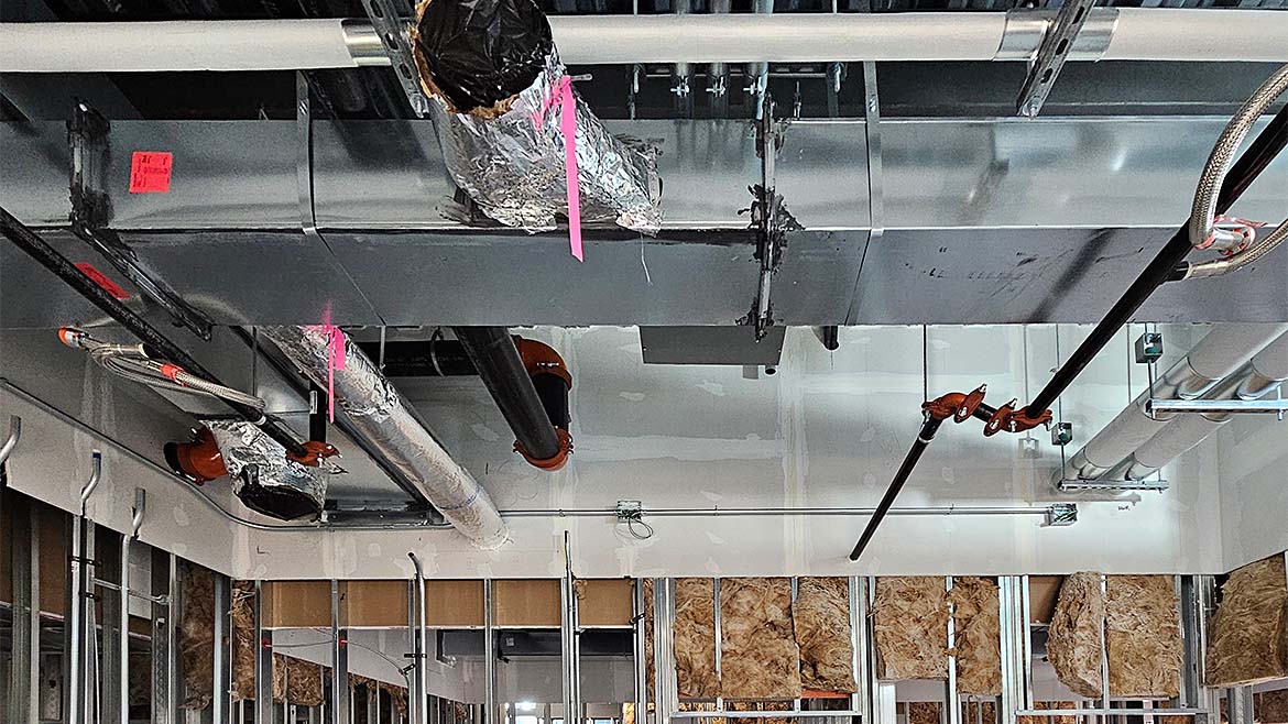 Courthouse interior during renovations