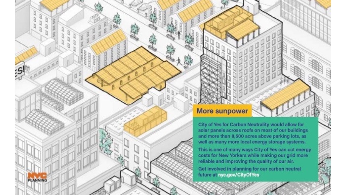 New York City’s City of Yes Carbon Neutrality Plan for Sunpower