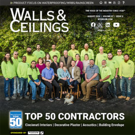 Walls & Ceilings August 2024 Cover