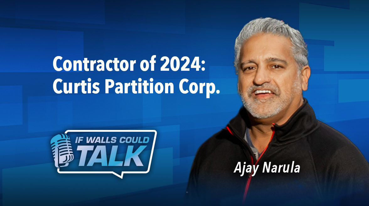 Walls & Ceilings' Contractor of 2024 - Curtis Partition