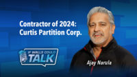 Walls & Ceilings' Contractor of 2024 - Curtis Partition