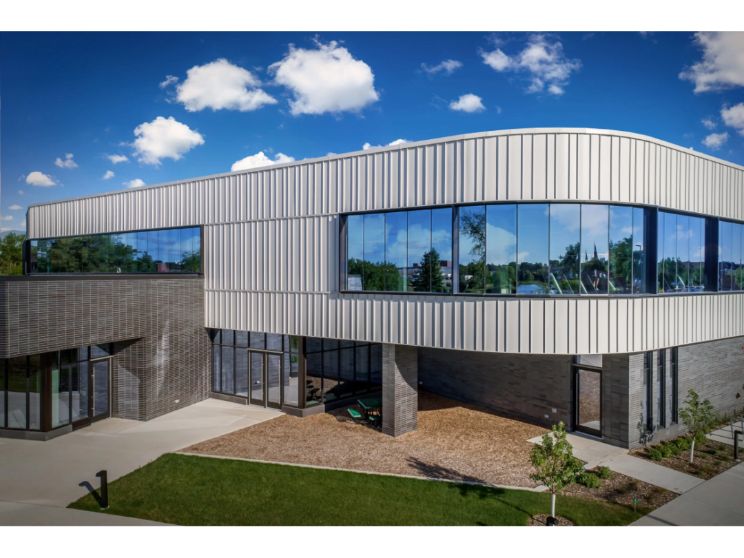 Metal Roof Panels Hit the Wall for New Rec Center’s Modern Design ...